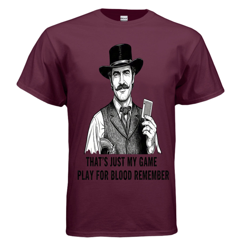 Blood Game - VEJ Sports Assemblage presents WEAR YOUR WORDS