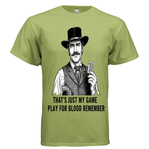 Blood Game - VEJ Sports Assemblage presents WEAR YOUR WORDS