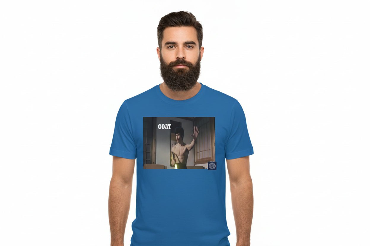 Bruce Lee GOAT - VEJ Sports Assemblage presents WEAR YOUR WORDS