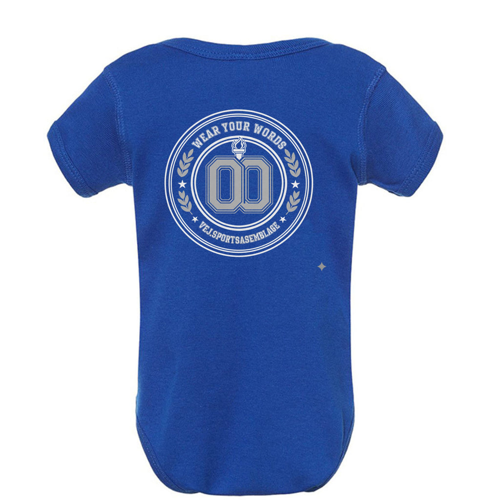 cowboy & drago baby " onesie" - VEJ Sports Assemblage presents WEAR YOUR WORDS