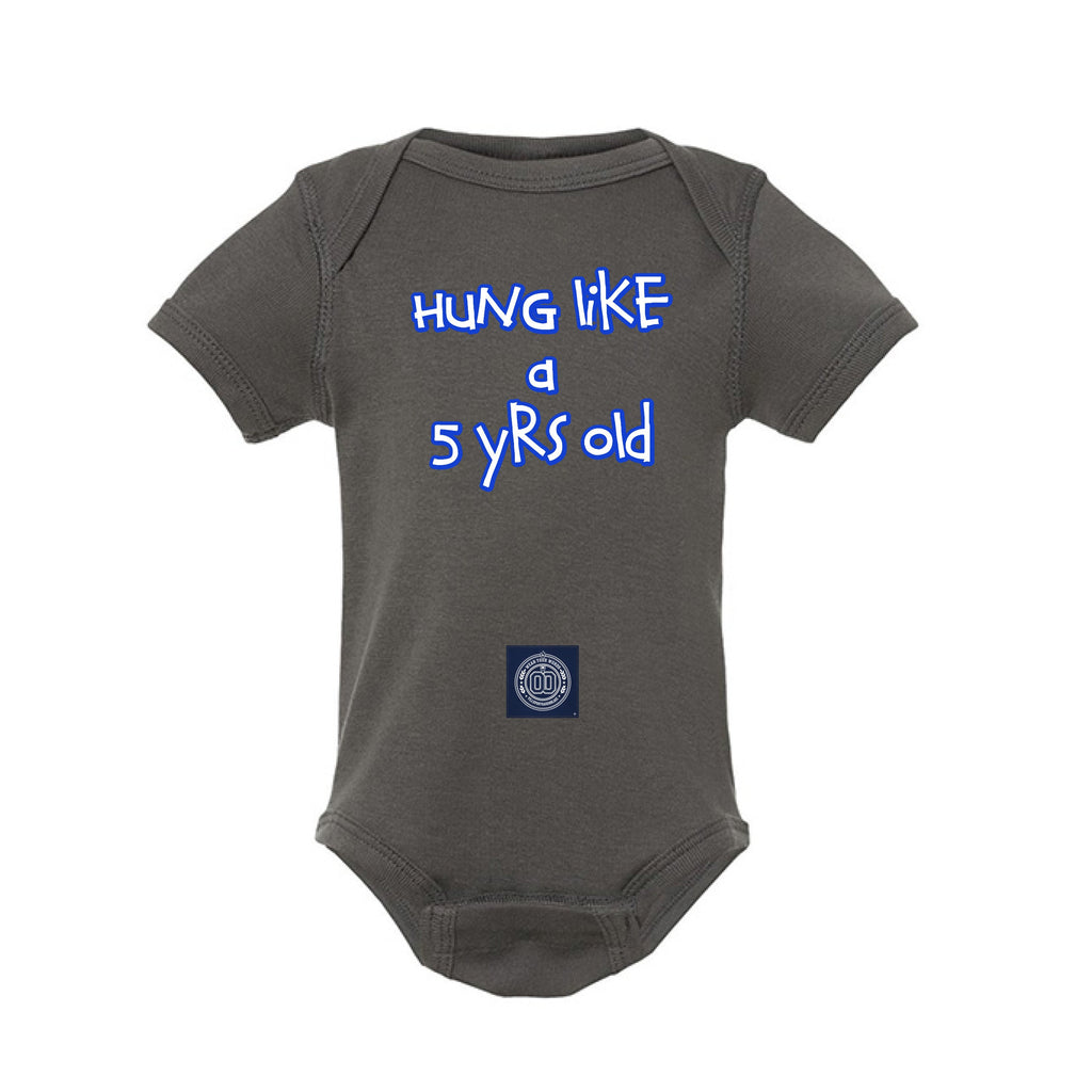 hung onesie - VEJ Sports Assemblage presents WEAR YOUR WORDS