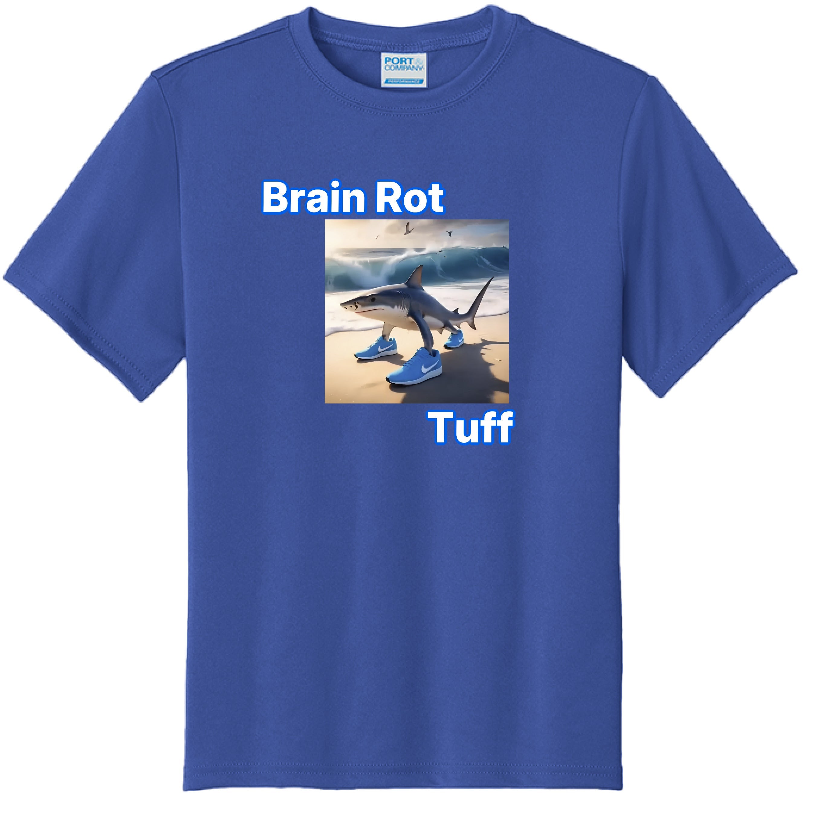 Italian shark Youth - VEJ Sports Assemblage presents WEAR YOUR WORDS