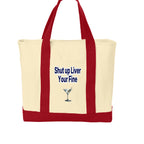 liver tote - VEJ Sports Assemblage presents WEAR YOUR WORDS