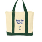 liver tote - VEJ Sports Assemblage presents WEAR YOUR WORDS