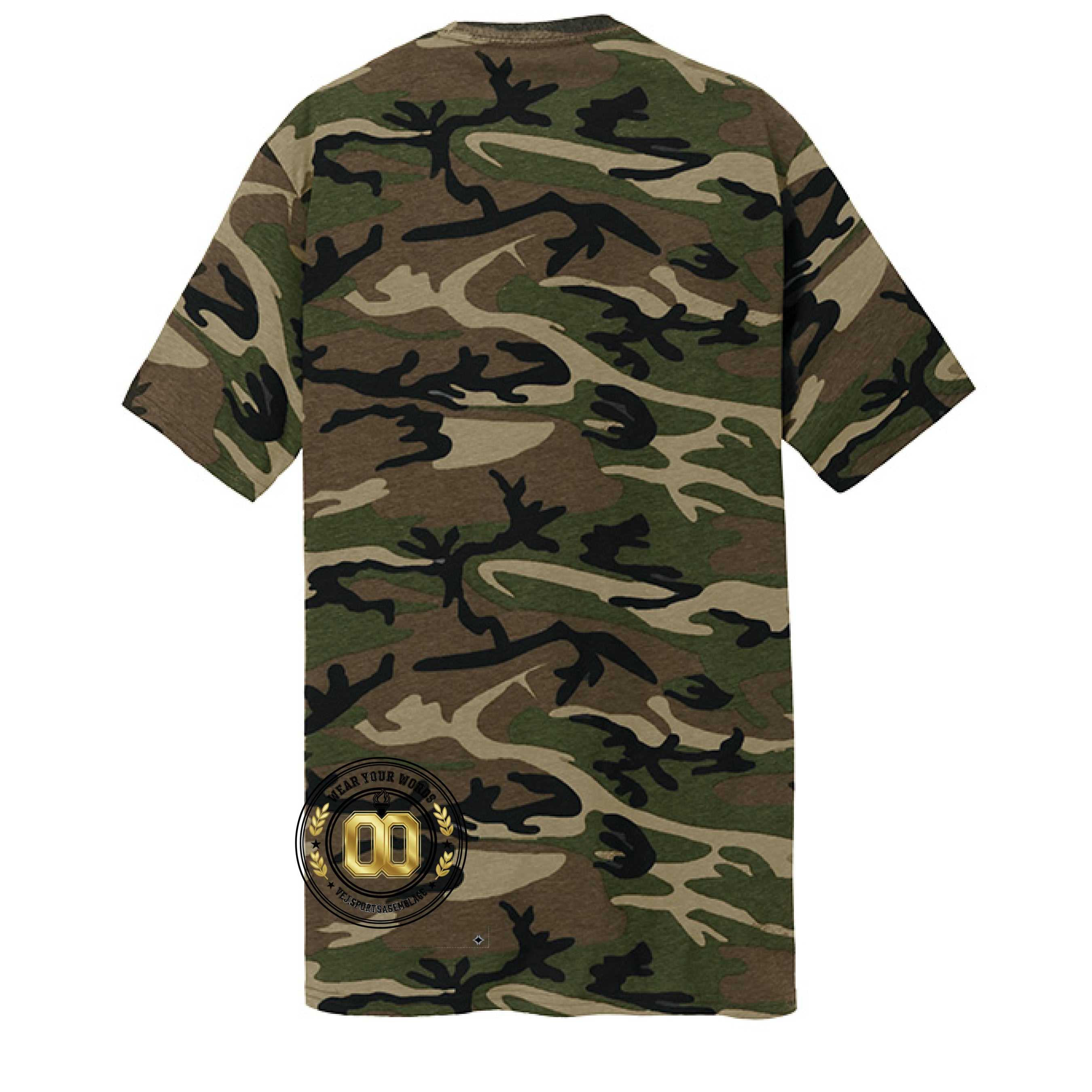 MILITARY CAMO - BACK