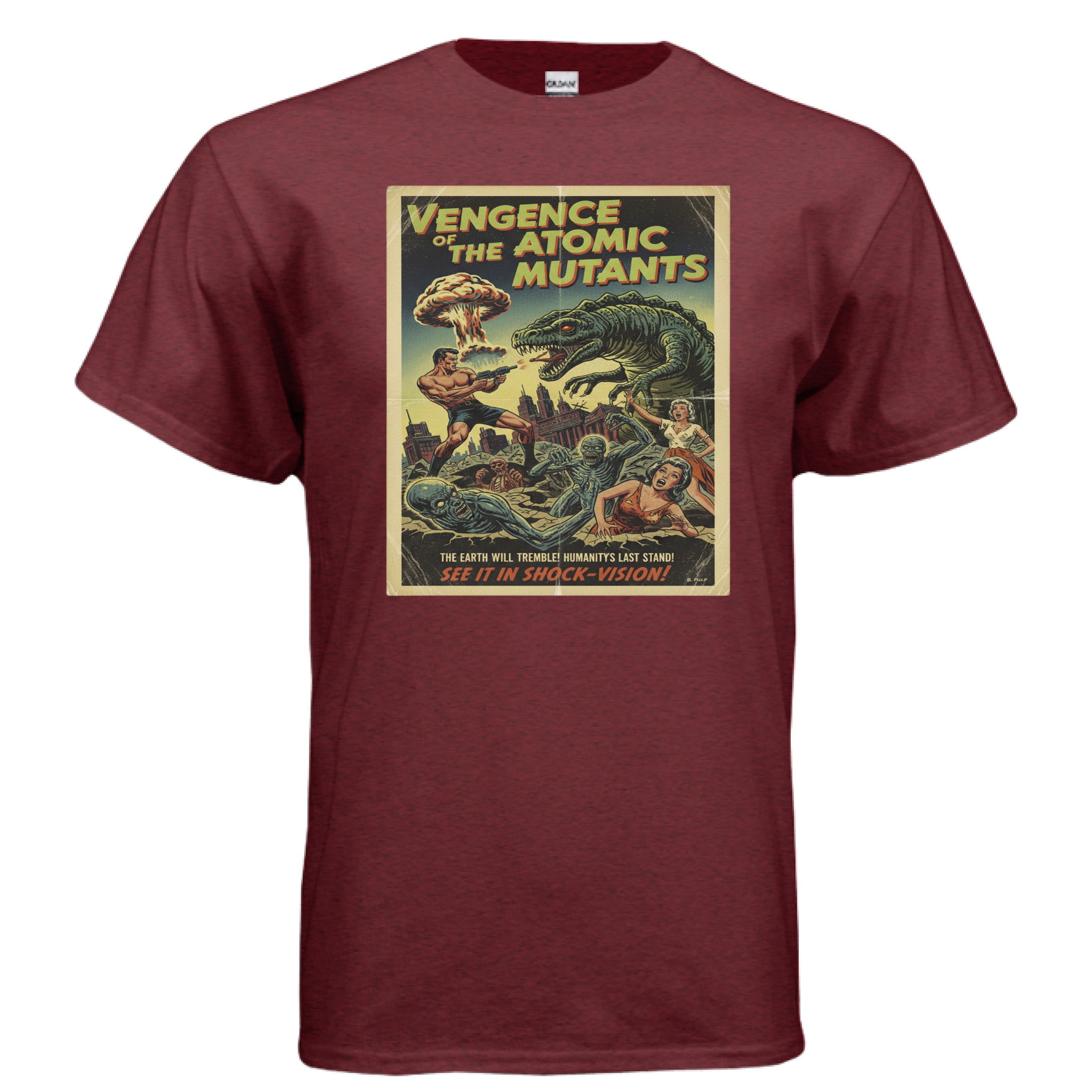 ANTIQUE CHERRY RED - FRONT