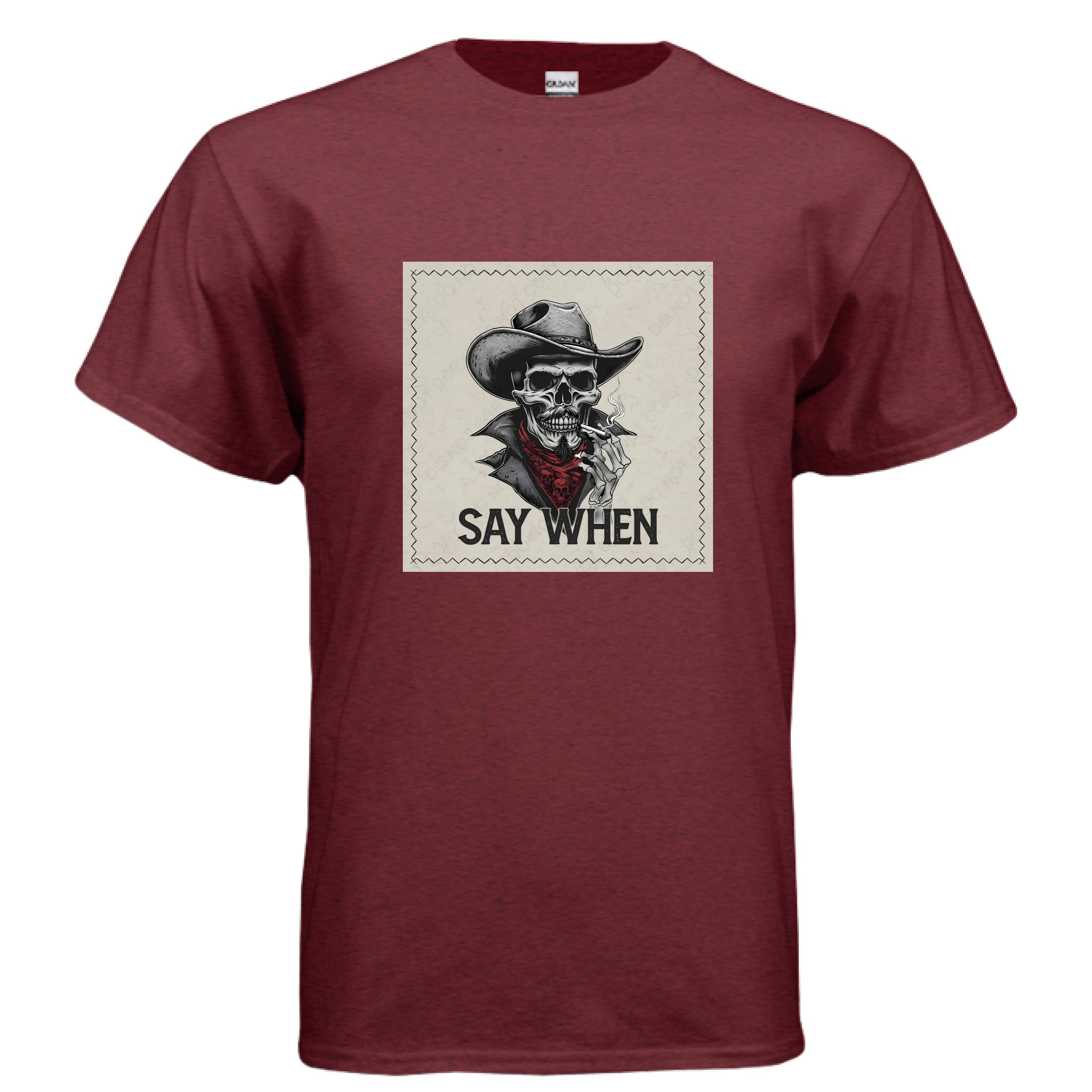Say When - VEJ Sports Assemblage presents WEAR YOUR WORDS