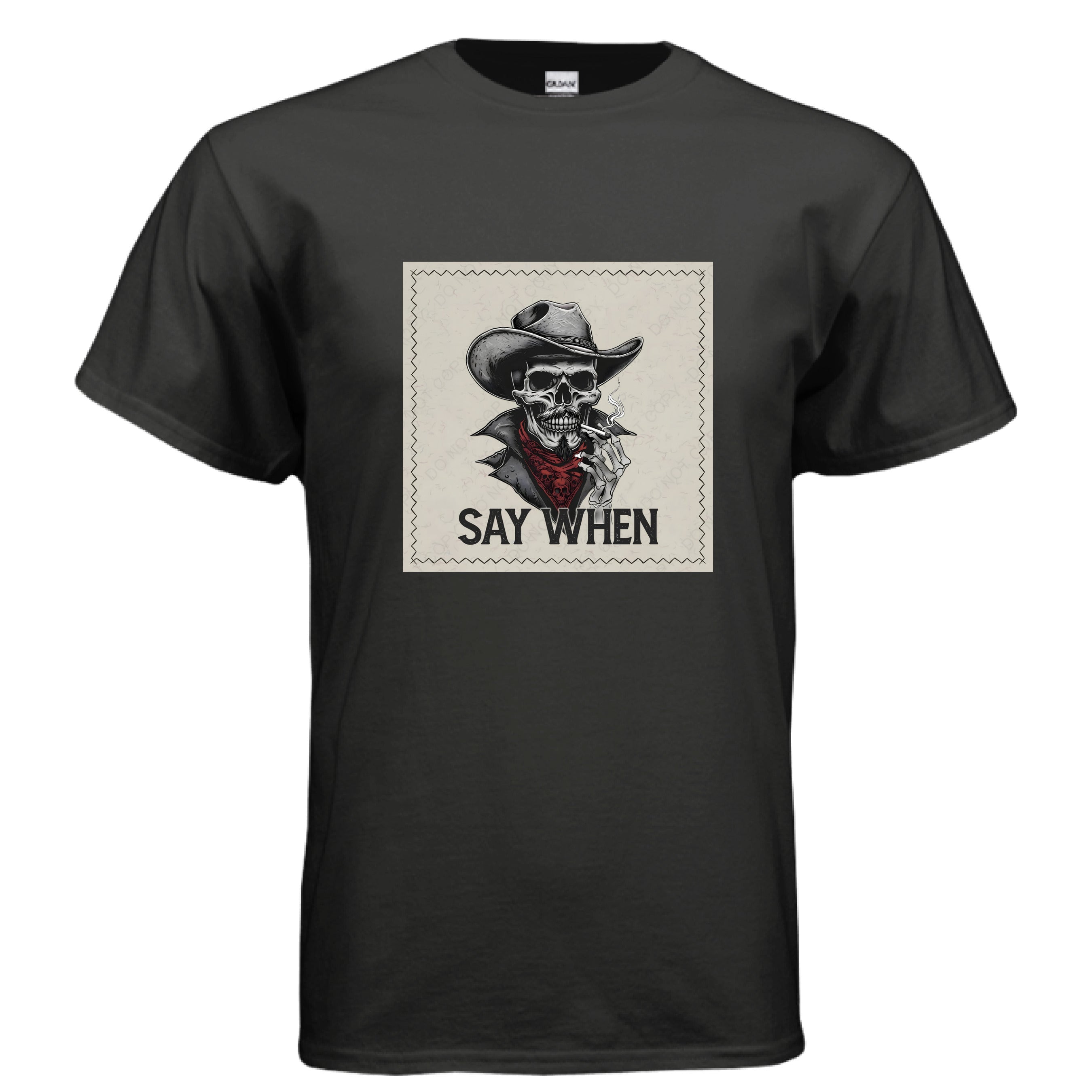 Say When - VEJ Sports Assemblage presents WEAR YOUR WORDS