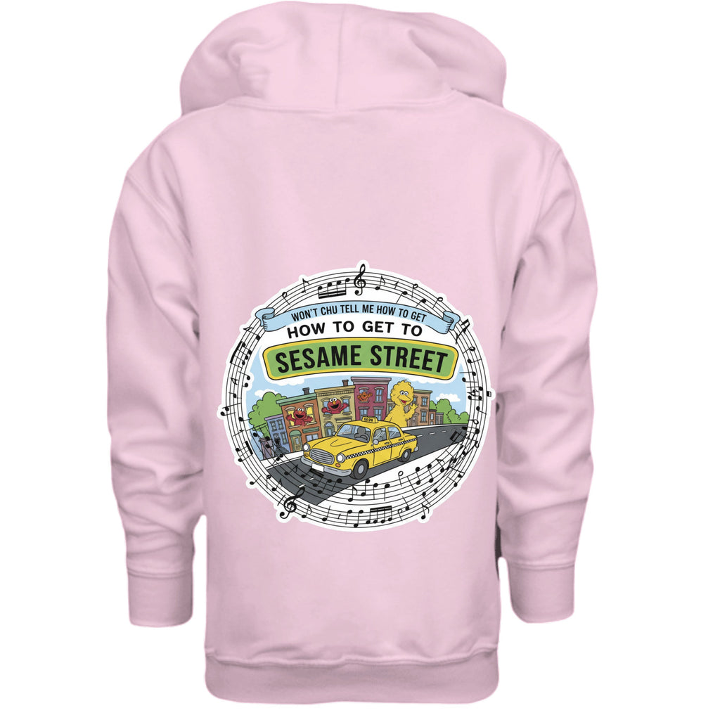 sesame KIDS hoodie - VEJ Sports Assemblage presents WEAR YOUR WORDS