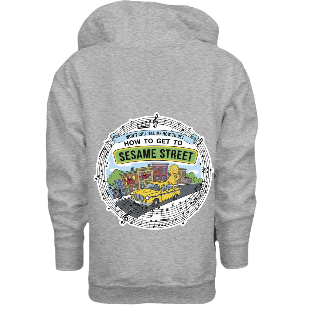 sesame KIDS hoodie - VEJ Sports Assemblage presents WEAR YOUR WORDS