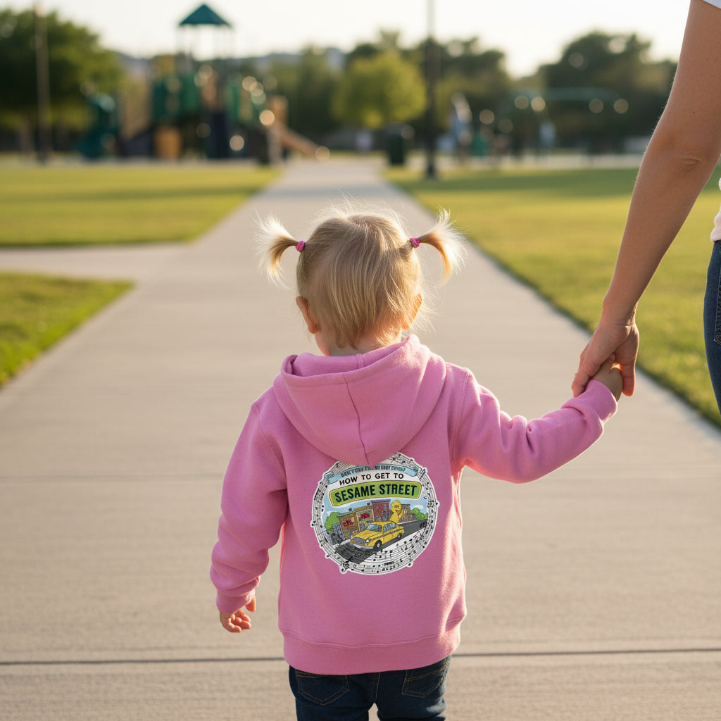 sesame toddler hoodie - VEJ Sports Assemblage presents WEAR YOUR WORDS