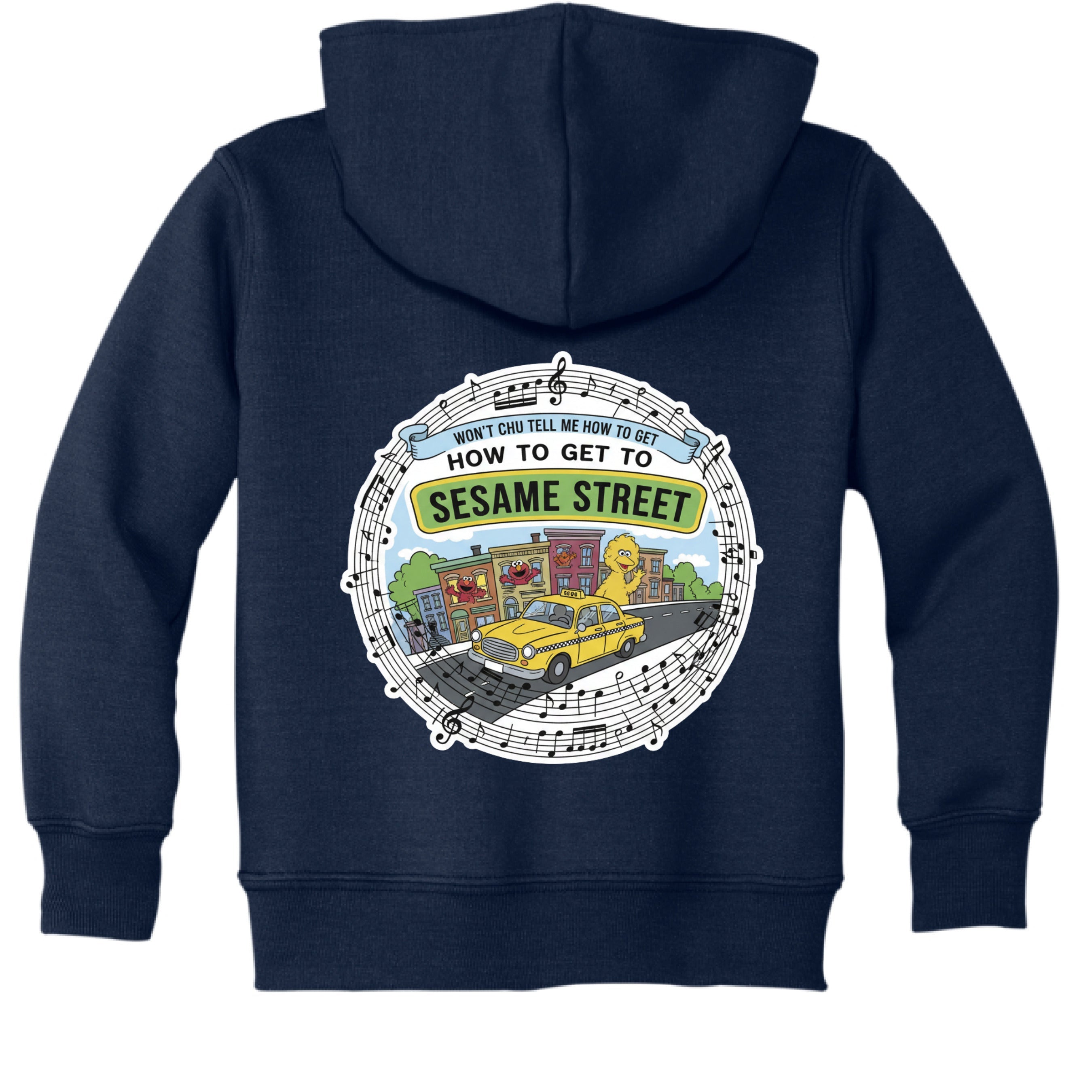 sesame toddler hoodie - VEJ Sports Assemblage presents WEAR YOUR WORDS