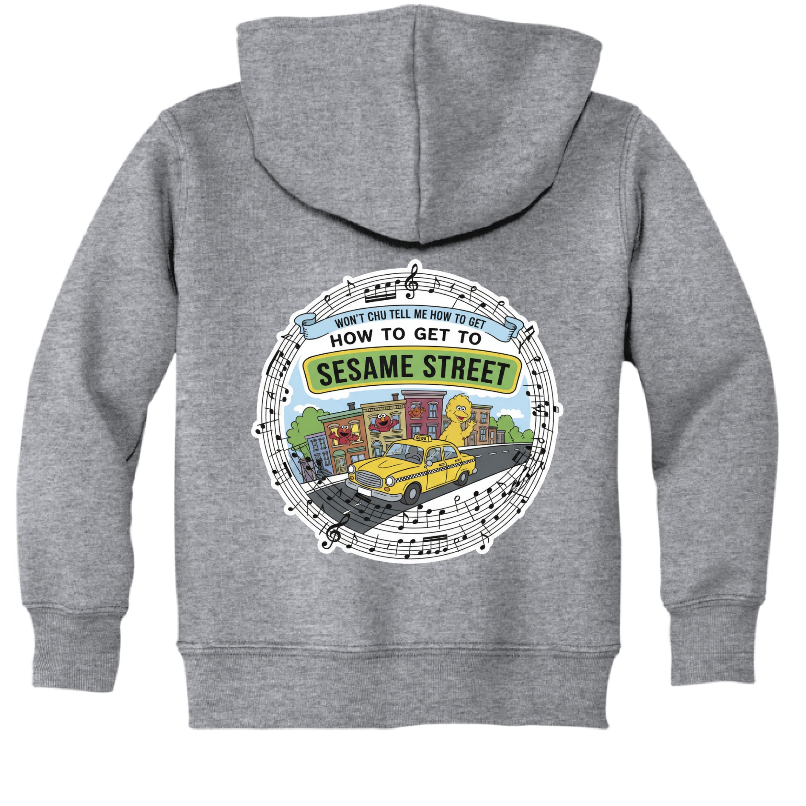 sesame toddler hoodie - VEJ Sports Assemblage presents WEAR YOUR WORDS